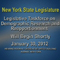 Albany Hearing - January 30, 2012